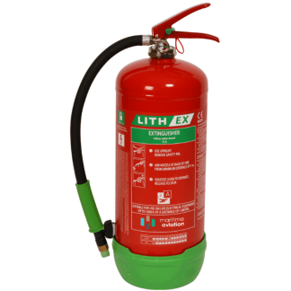Lith-Ex Lithium-Ion Hand-Held Fire Extinguisher (6 Ltr)