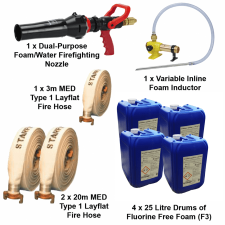 Heliport Firefighting Equipment Bundle