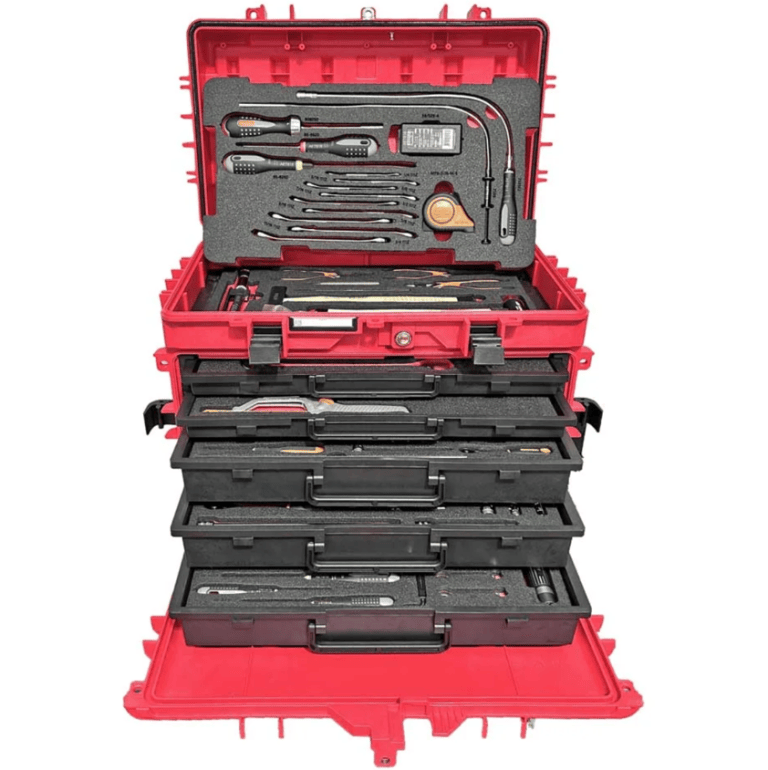 Aircraft Mechanic Tool Kit – RBI9500TDR (160 Imp. Tools, Wheels/Drawers ...