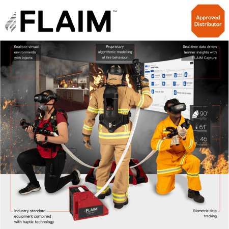 FLAIM VR Fire Safety Training System (Fire & Rescue Trainer)