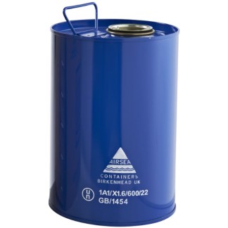 5L UN Steel Sample Drum for Jet A-1, 2" Bung, Lacquered (1A1/X1.6/600)