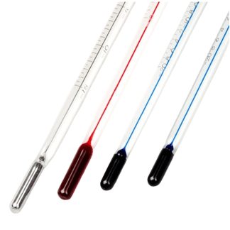 Aviation Fuel Thermometer (ASTM 12C; Safety Blue)
