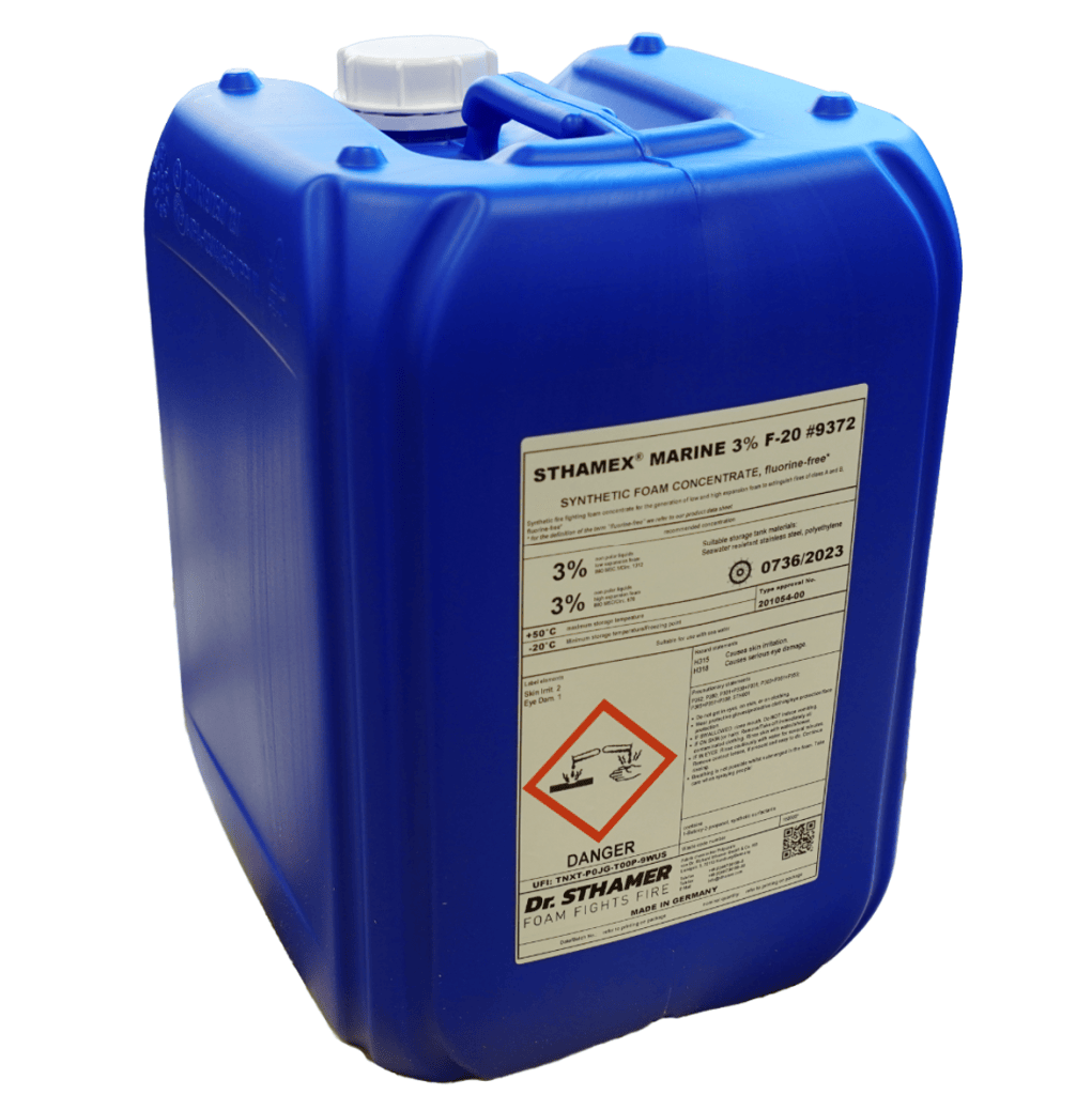 STHAMEX® MARINE 3% F-20 Foam (ICAO Level B) – 20L Drum - Heliport Supplies