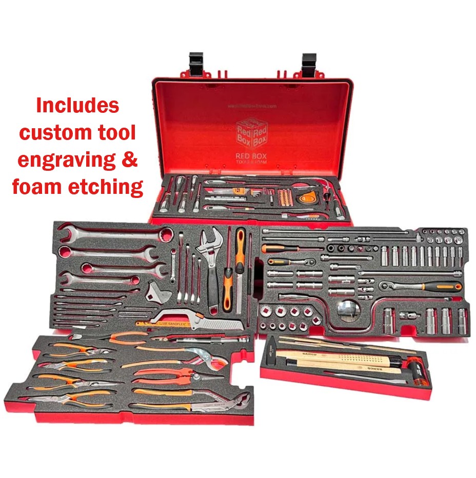Wheeled Aviation Tool Kit - RBI9400T (Inc. Engraving & Etching)
