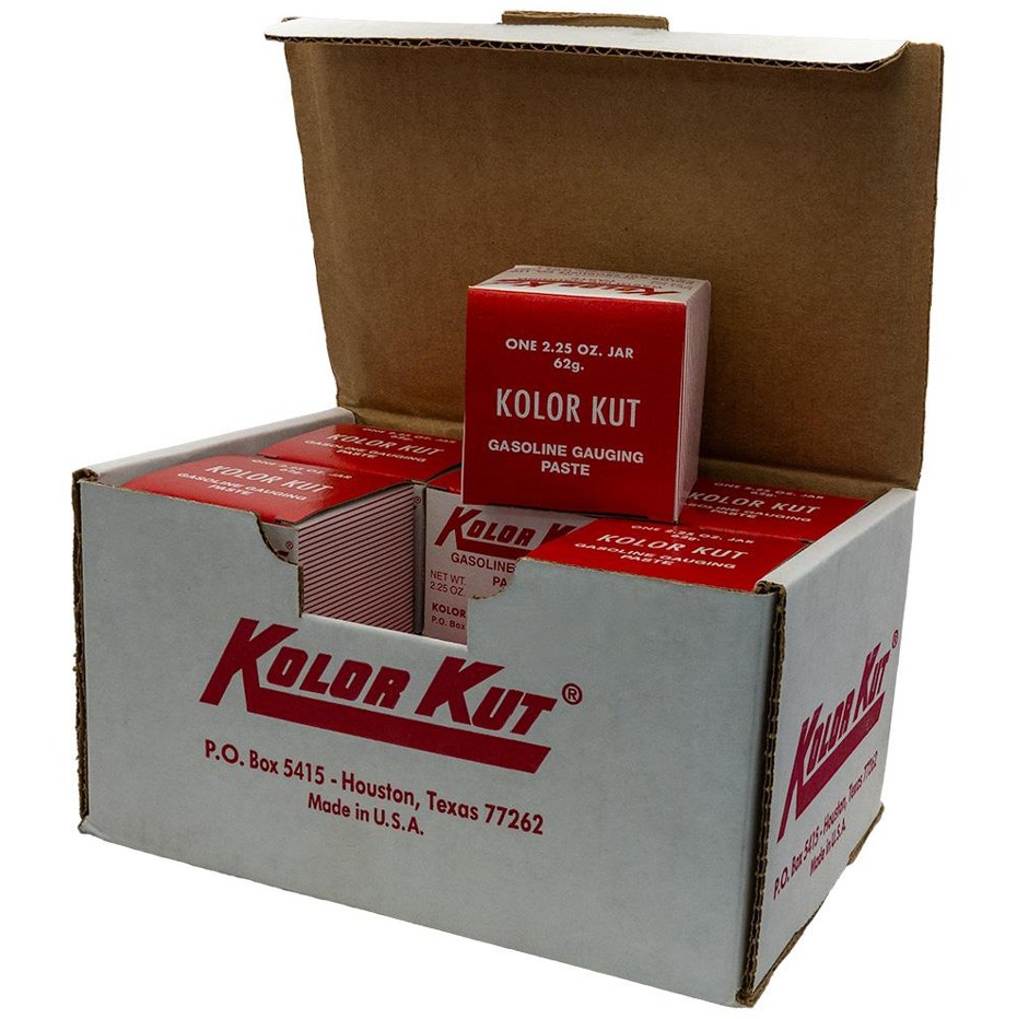 Kolor Kut Gasoline Finder Paste (1 Box of 12 x 62g Jars)